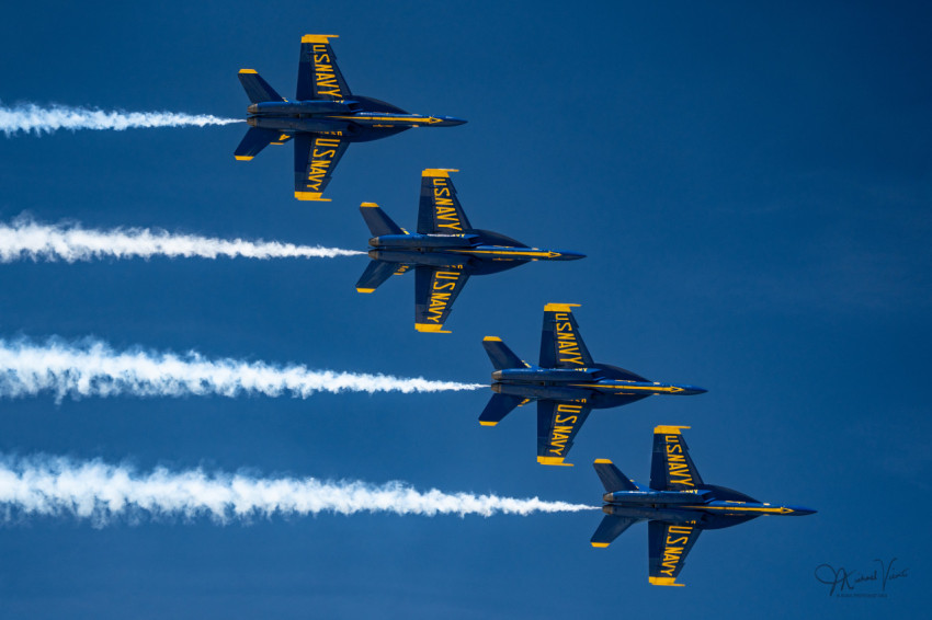 U.S Navy Blue Angels at Bethpage Airshow 2024